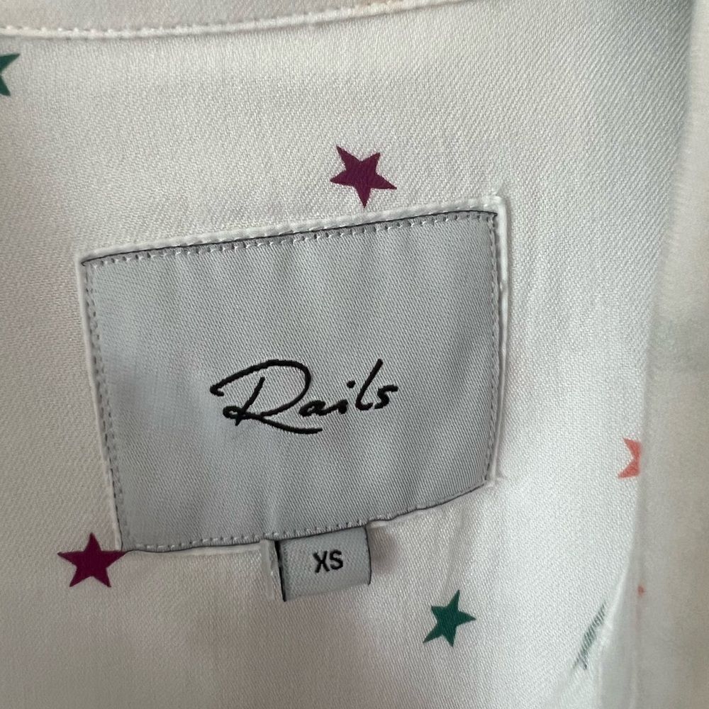 Rails Whitney Rainbow Twinkle Print Shirt - Picture 3 of 9